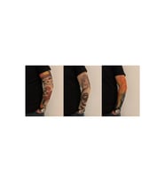 Giyilebilir Dövme 3 Çift 6 Adet Kol Çorap Dövmesi Sleeve tattoo Set19