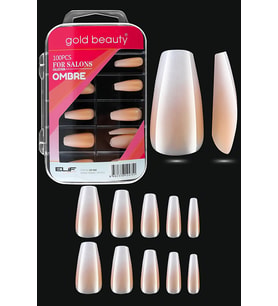 Gold Beauty Ombre 100'lü Takma Tırnak