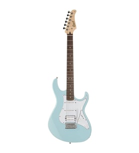 Cort G200SKB elektro gitar, gökyüzü mavisi, Power Sound (H-S-S)