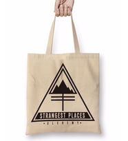 Alchemy Logo Bez Çanta Uzun Saplı