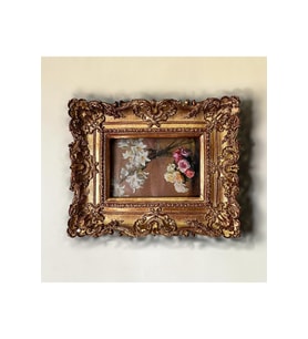 Kişiye Özel Fotoğraflı Vintage Barok Fotoğraf Çerçevesi Altın Renk Reçine 24 x 20 cm Yatay ve Dikey Kullanım 14 x 10 Fotoğraf