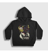 Presmono Unisex Çocuk Siyah Niijima Casino Of Envy Persona 5 Kapüşonlu Sweatshirt 455108tt