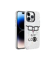 Apple iPhone 14 Pro Max Uyumlu Kılıf Mermer Desenli Zore Marbello Kapak (Beyaz)
