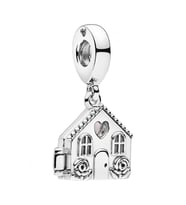 Nur Silver Home Dangel Gümüş Charm NUR-BL00294