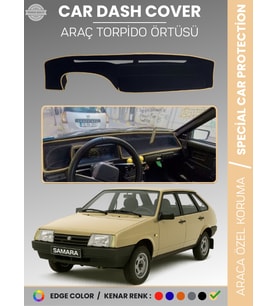 LADA SAMARA KARBİRATÖRLÜ (1990-2004) Torpido Örtüsü Torpido Koruma Tam Uyum Araca Özel Kaymaz