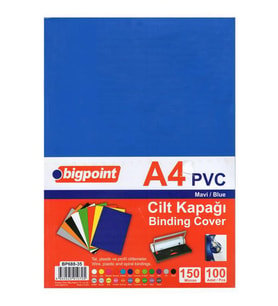 Bigpoint A4 Mavi Cilt Kapağı BP688-35
