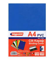 Bigpoint A4 Mavi Cilt Kapağı BP688-35