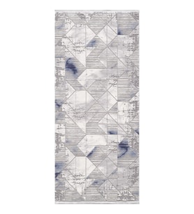 ARTEMİS-SAMOA - 02382A-LACİVERT-GRİ ÇİZGİLİ HALI 160X230