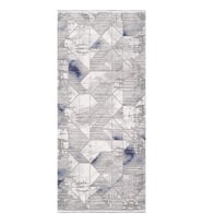 ARTEMİS-SAMOA - 02382A-LACİVERT-GRİ ÇİZGİLİ HALI 160X230