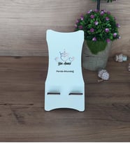 Yılın Annesi Ahşap Telefon Standı Anneye Doğum Günü Anneler Günü Hediyesi