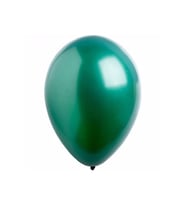 Koyu Yeşil Metalik Balon 10 Adet