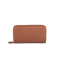 Femascu 8005 Zip Wallet Fermuarlı Bal Renkli Hakiki Deri Kadın Cüzdanı (Bal Köpüğü)