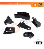Nissan Qashqai MK2 J11 2013-2021 260104EH0A İçin Sağ Ön Far Ayak Tamir Seti