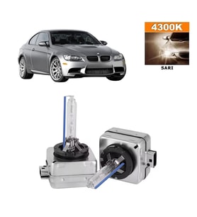 BMW 3 Serisi E92-E93 2005-2012 Xenon D1S / D1R 4300K Sarı HID Xenon Ampul 2 Adet