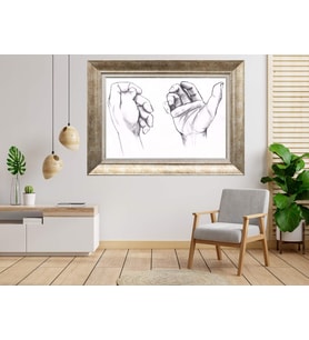 Gümüş Çerçeveli Tablo nb481