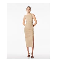 Koton Bodycon Vizon Kadın Elbise 6Sak80025Ew