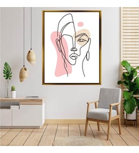 Altın  Çerçeveli tablo n1510