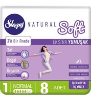 Sleepy Natural Soft Ekstra Yumuşak Normal 8'li / no 1 /