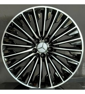5 112 20 8.5-9.5 ET38-48 CH66.6 ÖN ARKA BLACK DİAMOND RC454-455 MERCEDES JANT