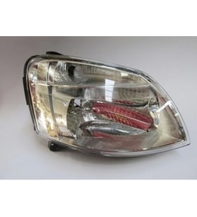 2004-2009 Citroen Berlingo Far Lambası Sağ Manuel 6 Fişli (Ayfar) (Adet) (Oem No:6205Aw)