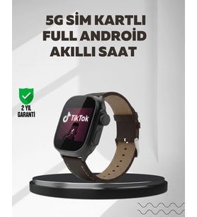 Sım Kartlı Akıllı Saat Gps Wifi Bluetooth Destekli