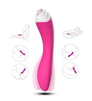 FAIRYLAND 9+9 Modlu Klitoris ve G-Spot Uyarıcı 2 in 1 Dil Vibratör - Pembe