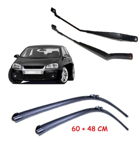 Vw Golf V Ön Silecek Kolu ve Süpürgesi Seti