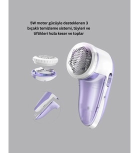 Tiftik ve Tüy Toplama Cihazı – 200ml Hazne Kompakt Boyut