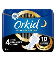 Orkid Ultra Gece Extra Tekli Paket No: 4 6'lı 4015400753155