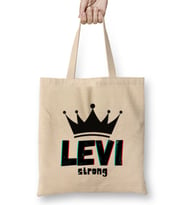 Levi-Name personalized Custom - vintage Retro Rainbow Style Design Gift Baby-Gift For Him Bez Çanta Uzun Saplı