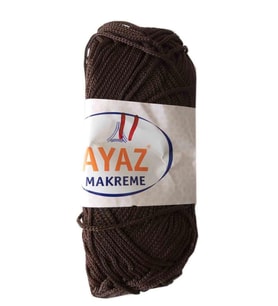 Angel Çanta Aksesuar 100 Gram Polyester Makrome No:11 Koyu Kahve