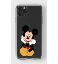 Iphone 11 Pro Max Uyumlu Baskılı Yumuşak Silikon Şeffaf Telefon Kılıfı