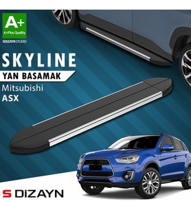 S-Dizayn Mitsubishi ASX Skyline Krom Yan Basamak 183 Cm 2010 Üzeri A+ Kalite