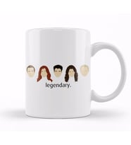 How I Met Your Mother Legendary Simple HIMYM Kupa Bardak Porselen