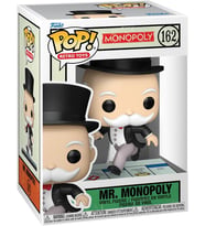 Funko Pop! Vinyl: Mr. Monopoly - Mr Mr. Monopoly - (Pass Go) - Hasbro, Inc - Koleksiyon Vinil Figür (Krem)