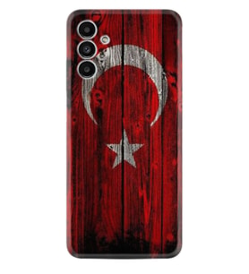 Samsung A23 A31 A32 A50 A51 A52 A53 A70 Kılıf Desenli Silikon Şanlı Türk Bayrağı 2 1317