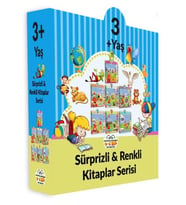Sürprizli Renkli Kitaplar - 7 Set (3+Yaş)