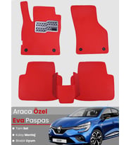 Renault Clio 5 Hatchback (2020-2025) Uyumlu EVA Paspas Tam Set – Birebir Uyum,Araca Özel Tasarım
