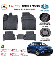 Toyota CHR 3D Paspas Havuzlu Pro 2016-2023 Arası