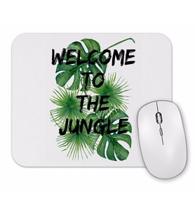 Welcome To The Jungle Mouse Pad
