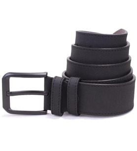 Dagoster DMK26-458 Siyah 4.5 cm Suni Deri Erkek Kemer