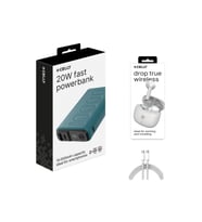 Celly PD 20W HIZLI ŞARJ 10000mAh Powerbank Bluetooth Kulaklık ve Type-c Şarj Kablosu HEDİYE (Karışık)