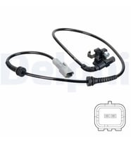 DELPHI SS20694 ABS Sensoru Arka 454508 4545L0