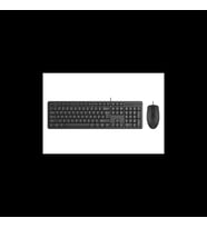 A4 Tech Kr-3330s, Siyah, Usb Kablolu, Türkçe Q, Multimedya, Klavye Mouse Set