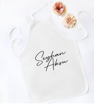 BK Home Kendin Tasarla Mutfak Önlüğü (Beyaz)