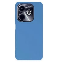 Durukar® İnfinix Hot 40i Kılıf First Silikon - Mavi