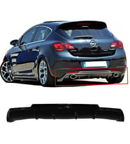 Opel Astra J HB Rieger Difüzör Parlak Siyah Difizör 2009 2010 2011 2012 arka+bodykit+ek+karlık