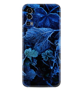 General Mobile GM 23 Kılıf Silikon Desen Özel Seri Blue Foid 1628