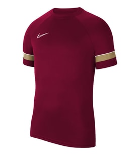 Nike M Nk Df Acd21 Top SS Erkek Futbol Tişörtü (Bordo)