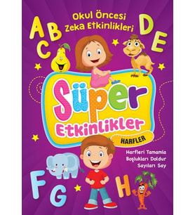 Süper Etkinlikler - Harfler